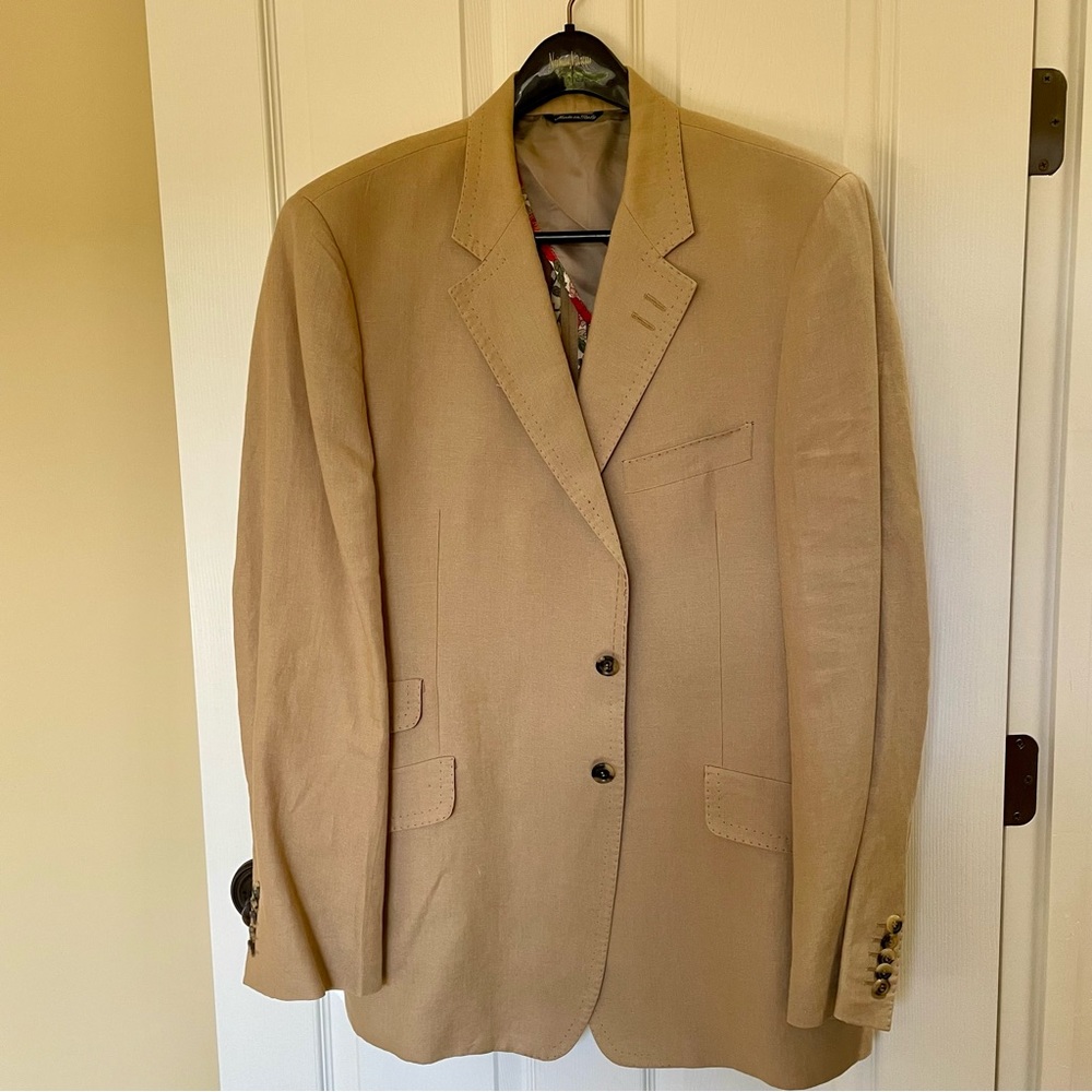 Paul Smith Men's Tan Sport Coat Blazer